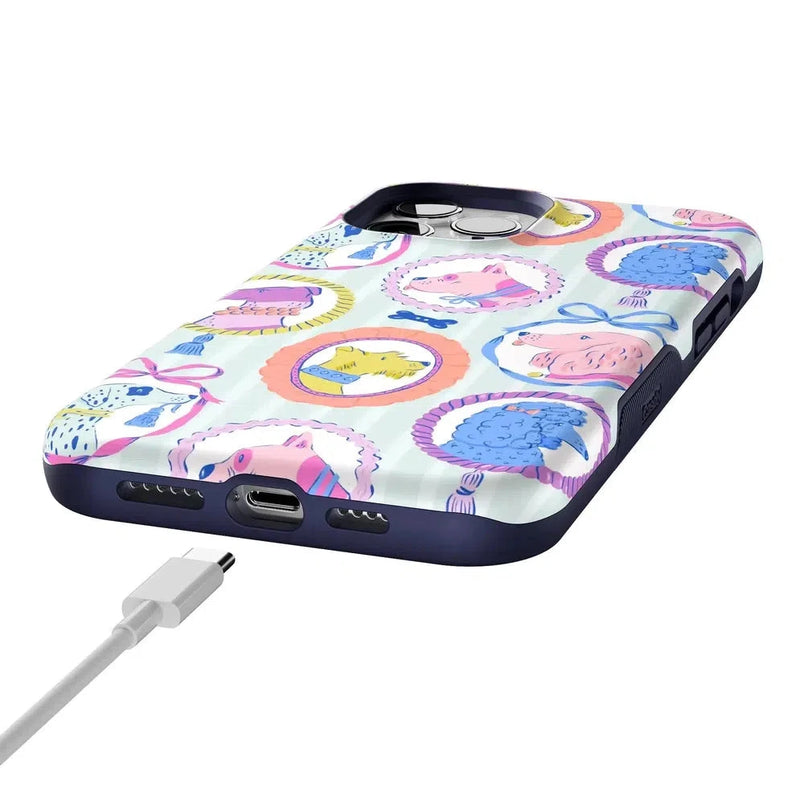 Chateau Pups | French Dog Case Phone Case get.casely 