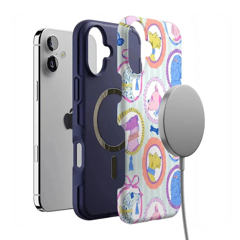 Chateau Pups | French Dog Case Phone Case get.casely 