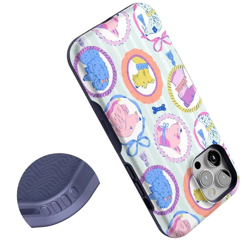 Chateau Pups | French Dog Case Phone Case get.casely 