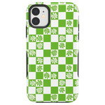 Check Mate | Daisy Checkerboard Floral Case iPhone Case get.casely Bold iPhone 11 
