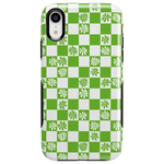 Check Mate | Daisy Checkerboard Floral Case iPhone Case get.casely Bold iPhone XR 