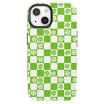Check Mate | Daisy Checkerboard Floral Case iPhone Case get.casely Bold + MagSafe® iPhone 13 