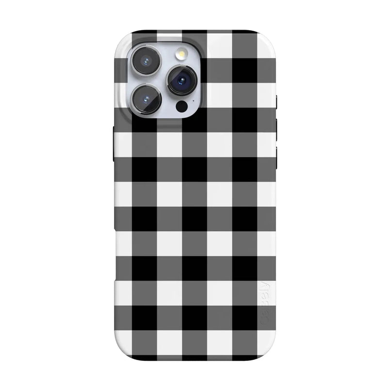 Check Me Out | Checkerboard Case iPhone Case get.casely Classic + MagSafe® iPhone 16 Pro Max 