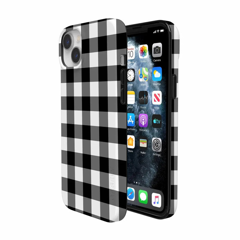 Check Me Out | Checkerboard Case iPhone Case get.casely 
