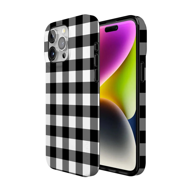 Check Me Out | Checkerboard Case iPhone Case get.casely 