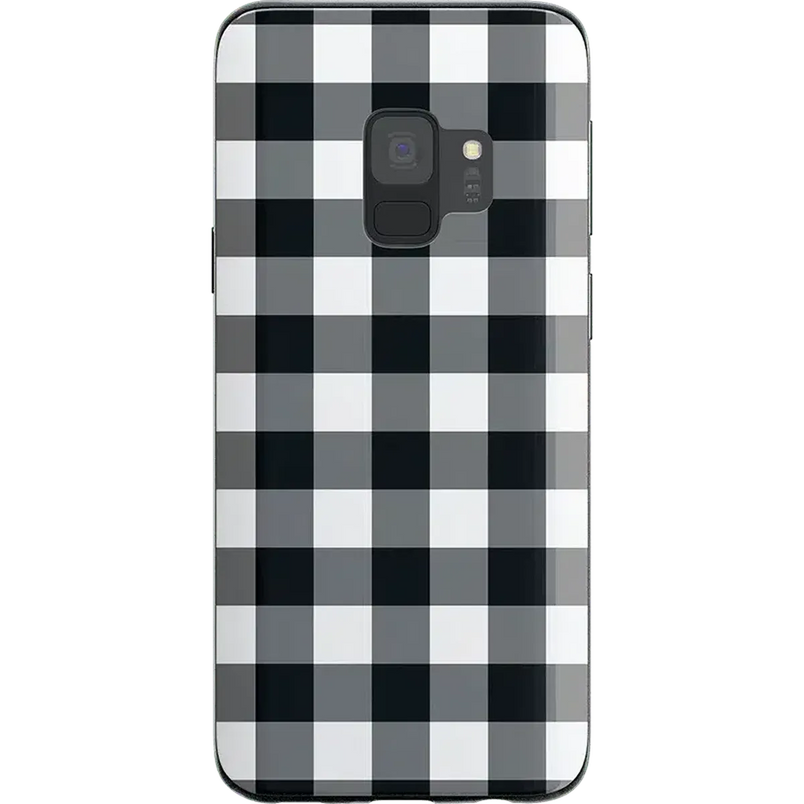 Check Me Out | Checkerboard Samsung Case Samsung Case get.casely Classic Galaxy S9 Plus 