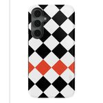 Checkerboard | High Contrast Design Case Phone Case Casetry Bold Flex + MagSafe® Galaxy S25 Plus 