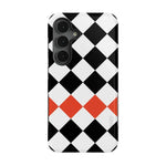 Checkerboard | High Contrast Design Case Phone Case Casetry Bold Flex + MagSafe® Galaxy S25 