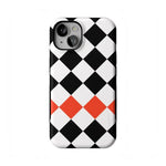 Checkerboard | High Contrast Design Case Phone Case Casetry Bold Flex + MagSafe® iPhone 13