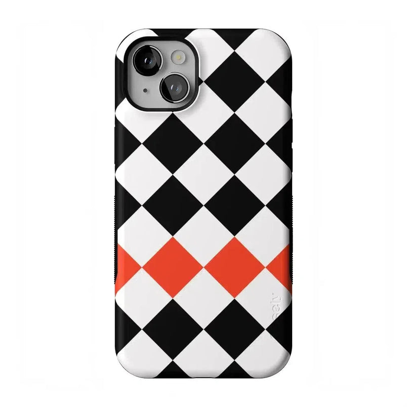 Checkerboard | High Contrast Design Case Phone Case Casetry Bold Flex + MagSafe® iPhone 14 Plus