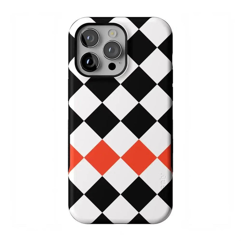 Checkerboard | High Contrast Design Case Phone Case Casetry Bold Flex + MagSafe® iPhone 14 Pro Max