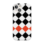 Checkerboard | High Contrast Design Case Phone Case Casetry Classic + MagSafe® iPhone 15 