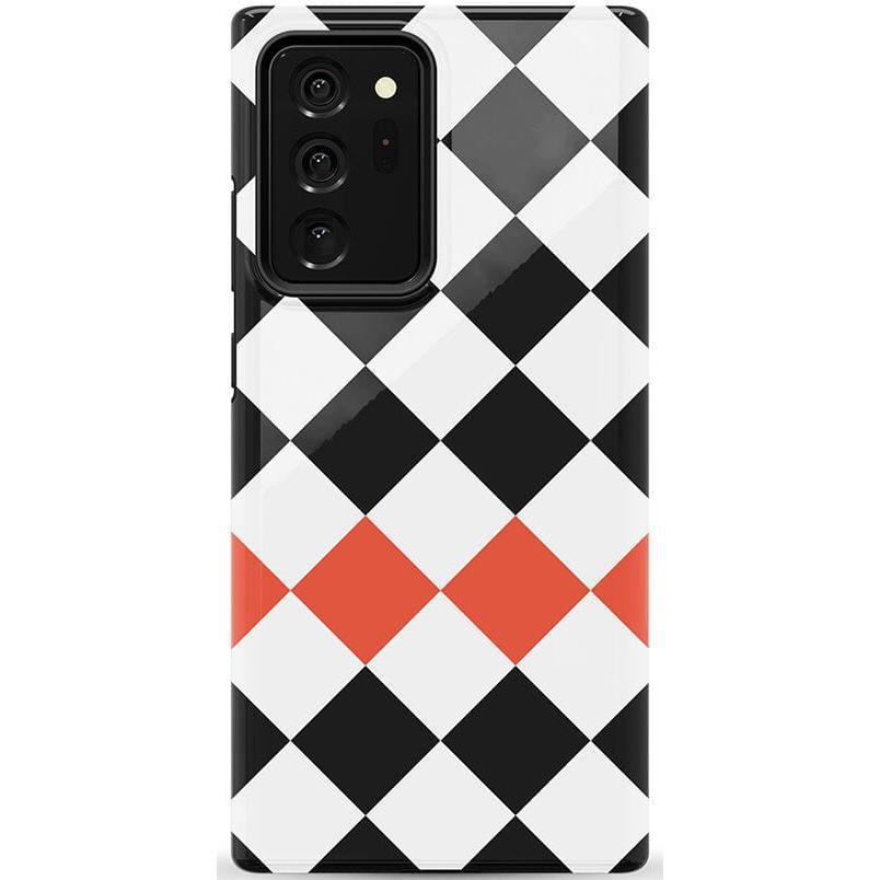 Checkerboard | High Contrast Design Case Phone Case Casetry Essential Galaxy Note 20 Ultra