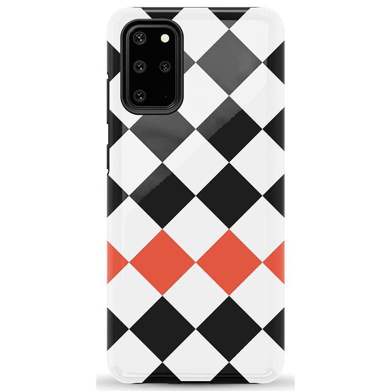 Checkerboard | High Contrast Design Case Phone Case Casetry Essential Galaxy S20 Plus