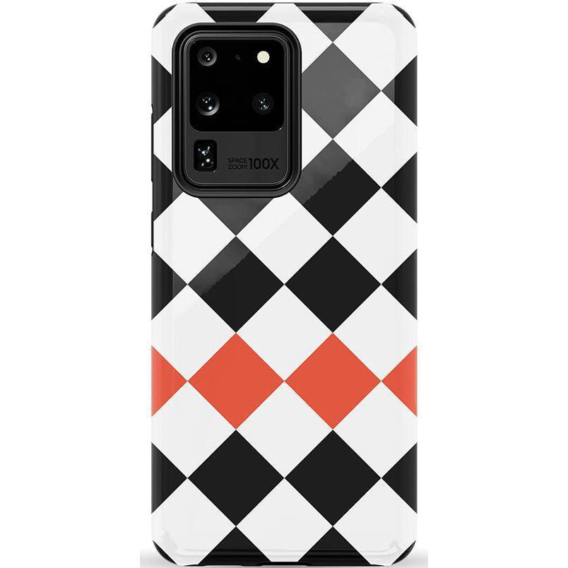 Checkerboard | High Contrast Design Case Phone Case Casetry Essential Galaxy S20 Ultra