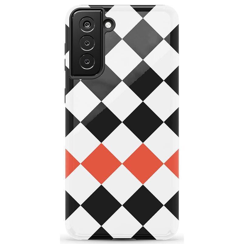 Checkerboard | High Contrast Design Case Phone Case Casetry Essential Galaxy S21 Ultra