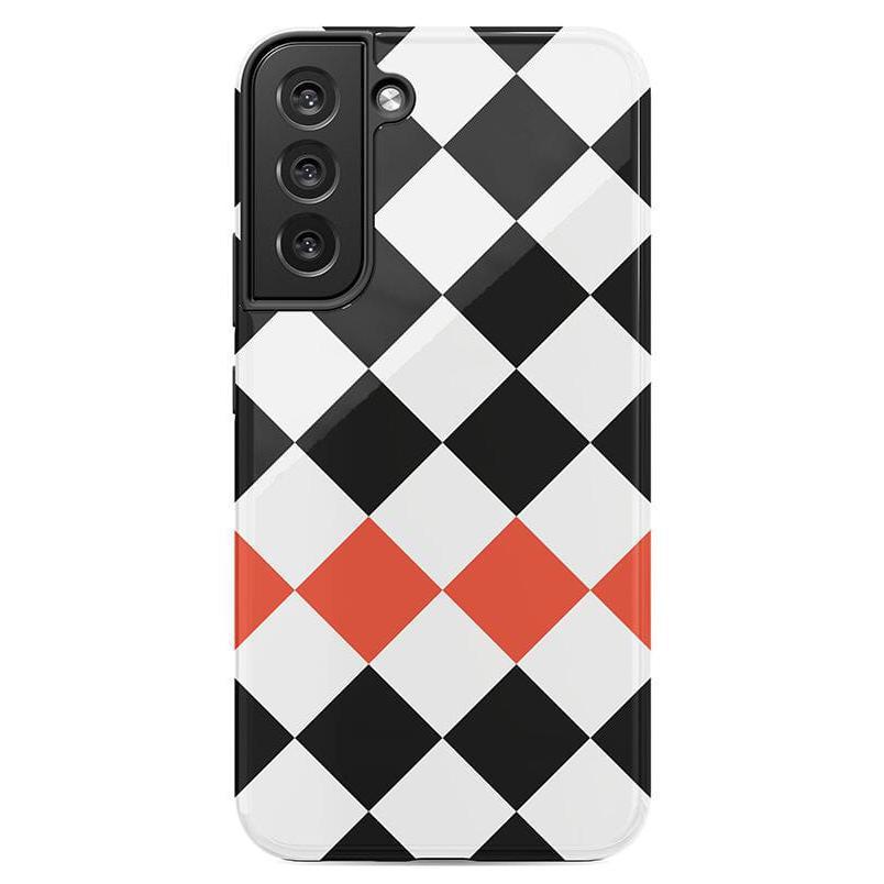 Checkerboard | High Contrast Design Case Phone Case Casetry Essential Galaxy S21 Plus