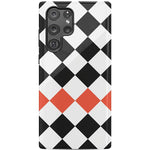 Checkerboard | High Contrast Design Case Phone Case Casetry Essential Galaxy S22