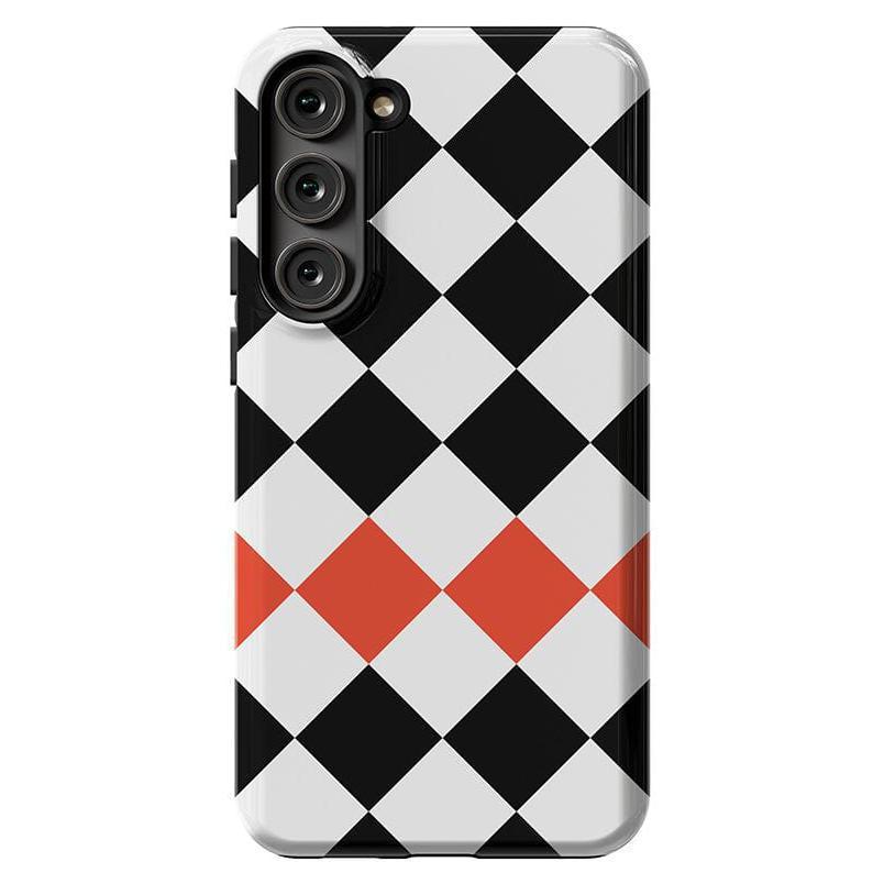 Checkerboard | High Contrast Design Case Phone Case Casetry Essential Galaxy S23 Plus