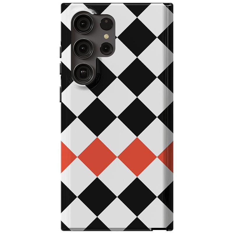 Checkerboard | High Contrast Design Case Phone Case Casetry Essential Galaxy S23 Ultra