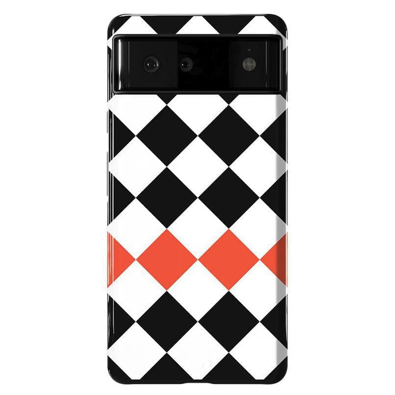 Checkerboard | High Contrast Design Case Phone Case Casetry Essential Google Pixel 6