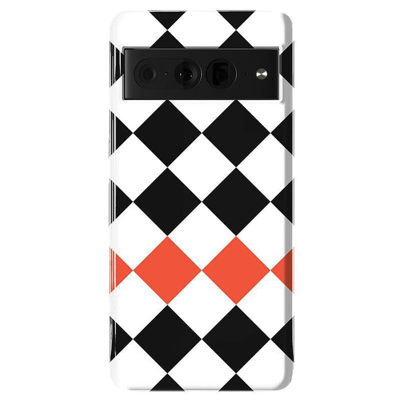 Checkerboard | High Contrast Design Case Phone Case Casetry Essential Google Pixel 7 Pro