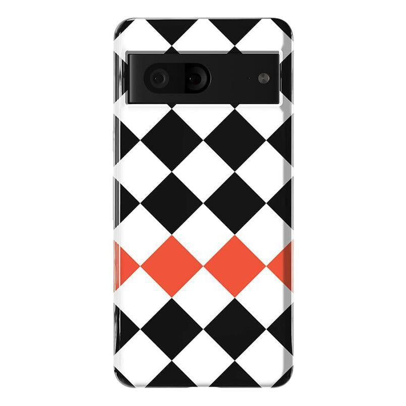 Checkerboard | High Contrast Design Case Phone Case Casetry Essential Google Pixel 7
