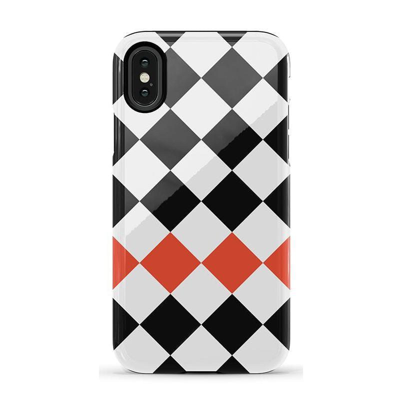 Checkerboard | High Contrast Design Case Phone Case Casetry Essential iPhone X / XS 