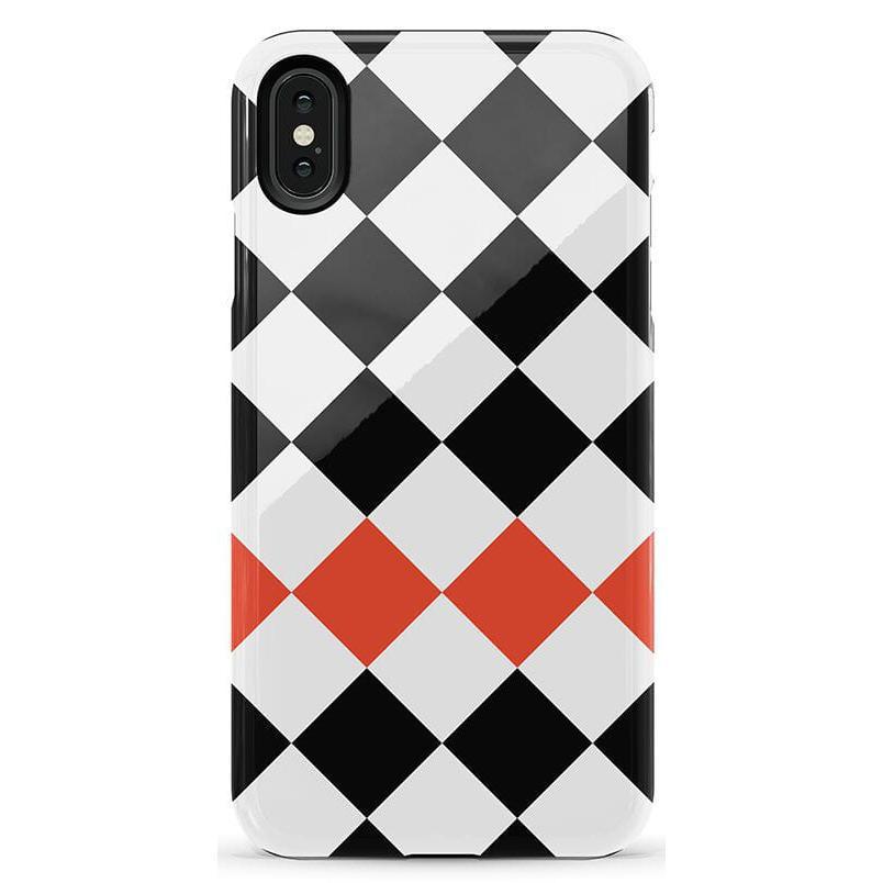 Checkerboard | High Contrast Design Case Phone Case Casetry Essential iPhone XR 