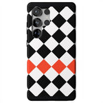Checkerboard | High Contrast Design Case Phone Case Casetry Essential + MagSafe® Galaxy S25 Ultra