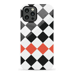 Checkerboard | High Contrast Design Case Phone Case Casetry Essential iPhone 12 Pro