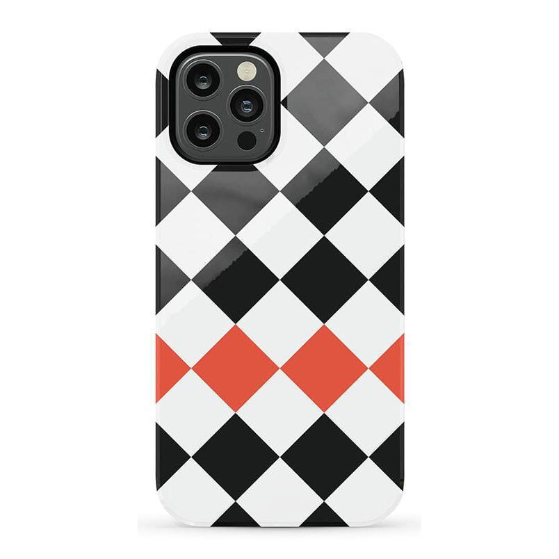 Checkerboard | High Contrast Design Case Phone Case Casetry Essential iPhone 12 Pro