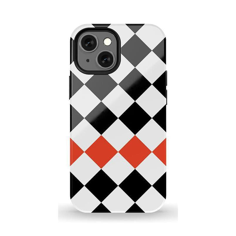 Checkerboard | High Contrast Design Case Phone Case Casetry Essential + MagSafe® iPhone 13 Mini