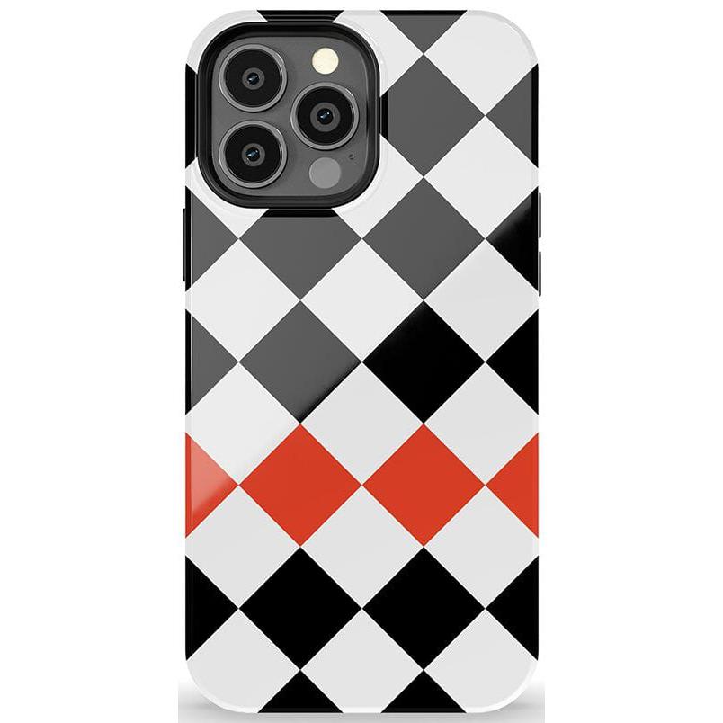 Checkerboard | High Contrast Design Case Phone Case Casetry Essential + MagSafe® iPhone 13 Pro Max