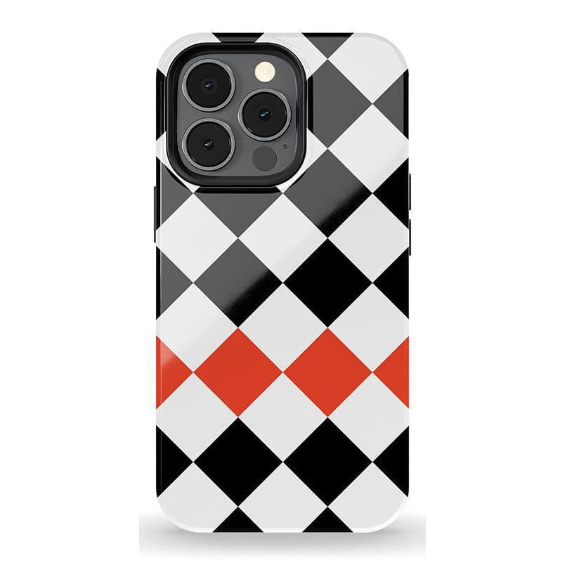 Checkerboard | High Contrast Design Case Phone Case Casetry Essential + MagSafe® iPhone 13 Pro