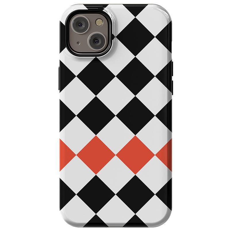 Checkerboard | High Contrast Design Case Phone Case Casetry Essential + MagSafe® iPhone 14 Plus