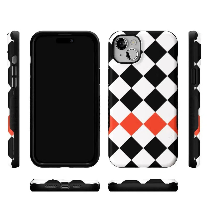 Checkerboard | High Contrast Design Case Phone Case Casetry 