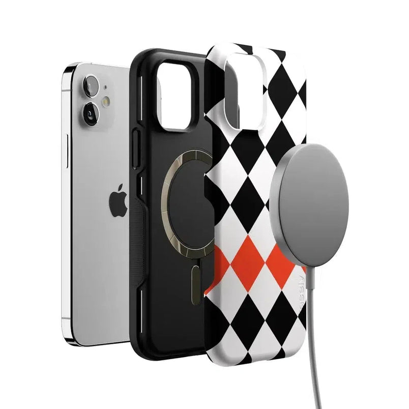 Checkerboard | High Contrast Design Case Phone Case Casetry 