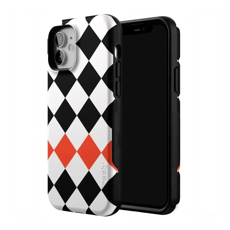 Checkerboard | High Contrast Design Case Phone Case Casetry 