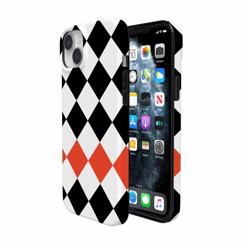 Checkerboard | High Contrast Design Case Phone Case Casetry 