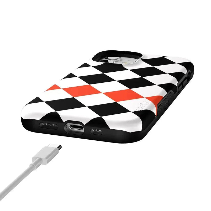 Checkerboard | High Contrast Design Case Phone Case Casetry 