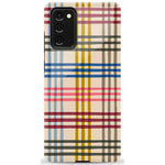 Colorful Plaid | Kitty and Vibe Holiday Case Phone Case Casetry Essential Galaxy Note 20