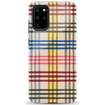 Colorful Plaid | Kitty and Vibe Holiday Case Phone Case Casetry Essential Galaxy S20 Plus