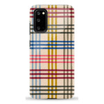 Colorful Plaid | Kitty and Vibe Holiday Case Phone Case Casetry Essential Galaxy S20