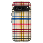 Colorful Plaid | Kitty and Vibe Holiday Case Phone Case Casetry Essential Google Pixel 9 Pro