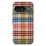 Colorful Plaid | Kitty and Vibe Holiday Case Phone Case Casetry Essential Google Pixel 9