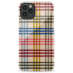 Colorful Plaid | Kitty and Vibe Holiday Case Phone Case Casetry Essential iPhone 11 Pro Max