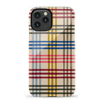 Colorful Plaid | Kitty and Vibe Holiday Case Phone Case Casetry Essential iPhone 11 Pro