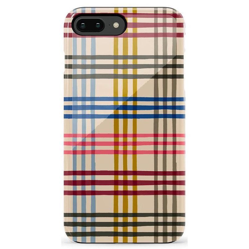 Colorful Plaid | Kitty and Vibe Holiday Case Phone Case Casetry Essential iPhone 6/7/8 Plus