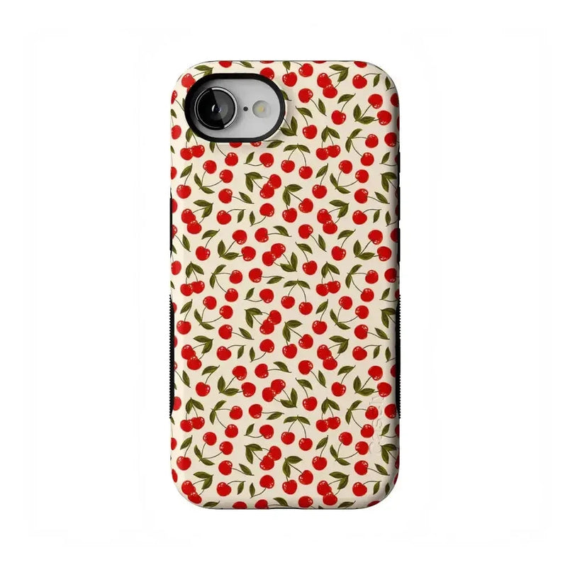 Cherry on Top | Red Cherries Case iPhone Case get.casely Bold Flex + MagSafe® iPhone 16e 